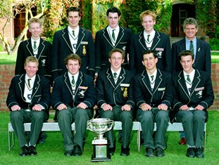 1st Boys VIII 2001, APS Head of the River winners.